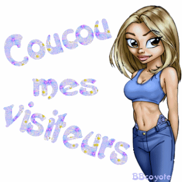 Coucou mes visiteurs